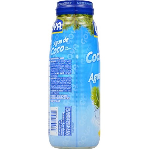 Goya Foods Coconut Water With Pulp, 13.5 Ounce Pack Of 12