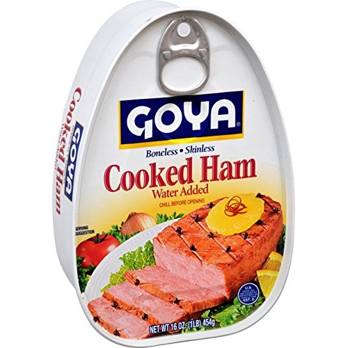 Goya Foods Cooked Ham, 16 Ounce Pack Of 12