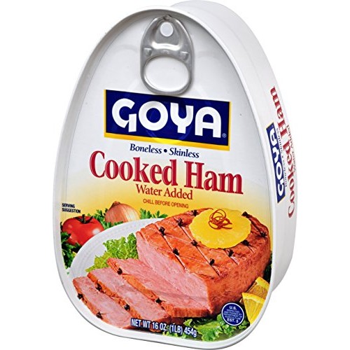 Goya Foods Cooked Ham, 16 Ounce Pack Of 12