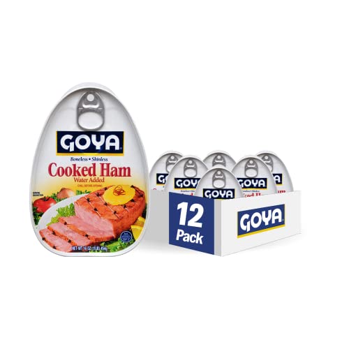 Goya Foods Cooked Ham, 16 Ounce Pack Of 12