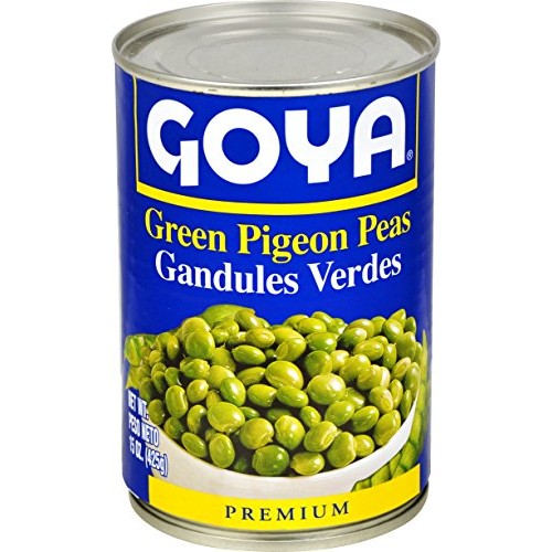 Goya Foods Green Pigeon Peas In Can, 15-Ounce Pack Of 24