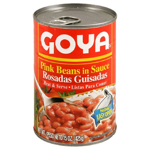 Goya Pink Beans In Sauce Guisadas, 15-Ounce Units Pack Of 6
