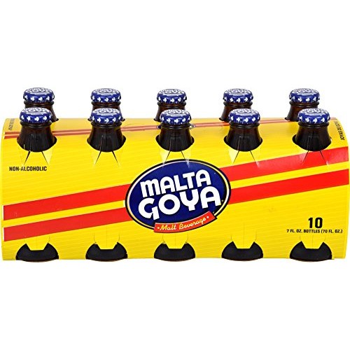 Goya Foods Malta, Non-Alcoholic Malt Beverage, 10 - 7 Fl. Oz. Bo...