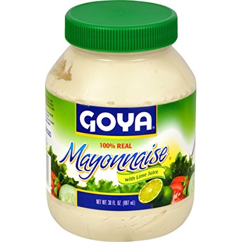 Goya Foods Mayonnaise with Lime, 30 Ounce Pack of 12 Goya Foods Mayonnaise with Lime, 30 Ounce Pack of 12