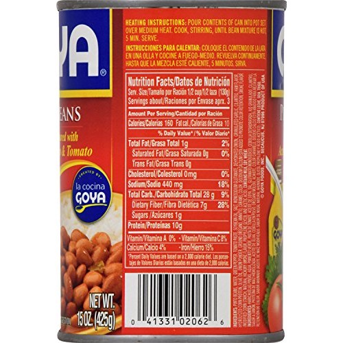 Goya Foods Pinto Beans In Sauce, 15 Oz