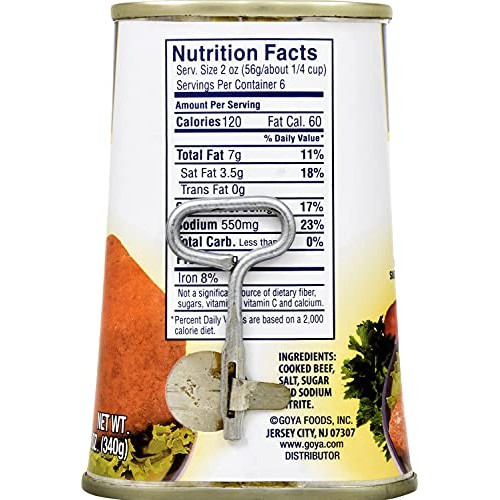 Goya Seasonings, Corned Beef, 12 Ounce Can