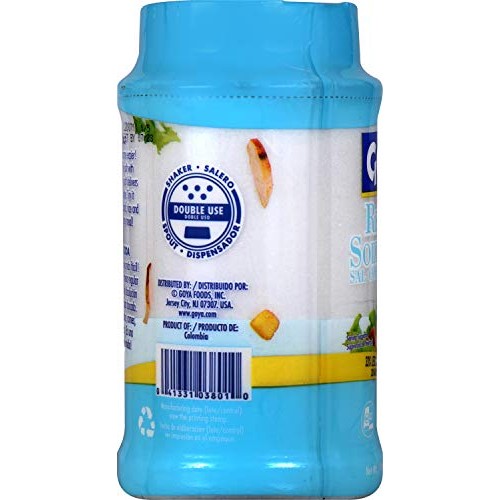 Goya Foods Salt 33% Less Sodium, 23 Ounce Pack Of 12