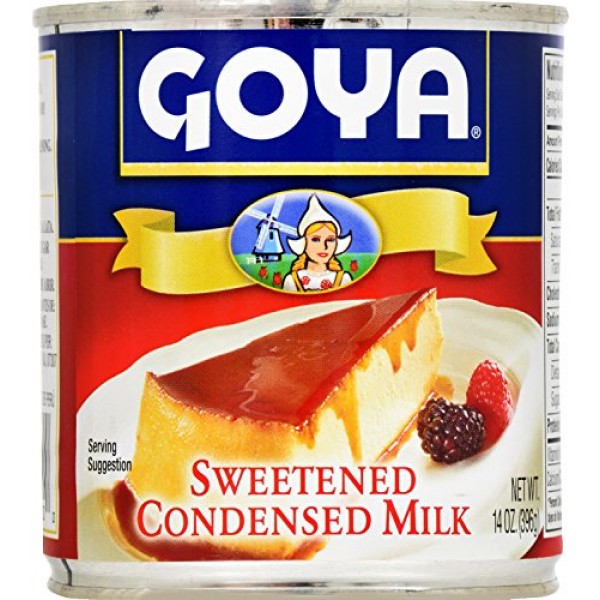 Goya Foods Sweetened Condensed Milk, 14-Ounce Pack of 24