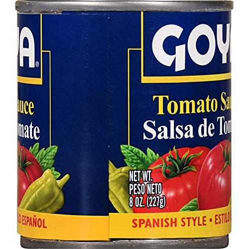 Goya Foods Tomato Sauce, Spanish Style, 8 Ounce Pack Of 48