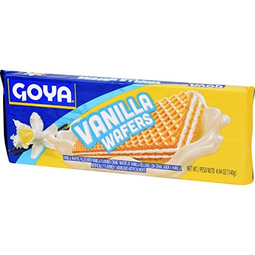 Goya Foods Vanilla Wafers, 4.94 Ounce Pack of 24