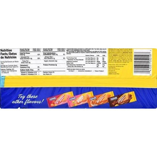 Goya Foods Vanilla Wafers, 4.94 Ounce Pack of 24