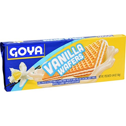 Goya Foods Vanilla Wafers, 4.94 Ounce Pack of 24