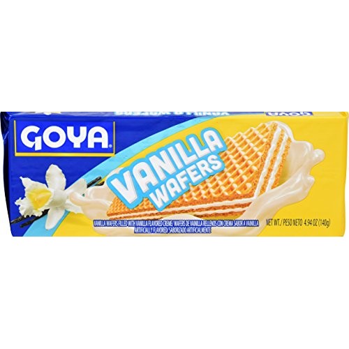 Goya Foods Vanilla Wafers, 4.94 Ounce Pack of 24