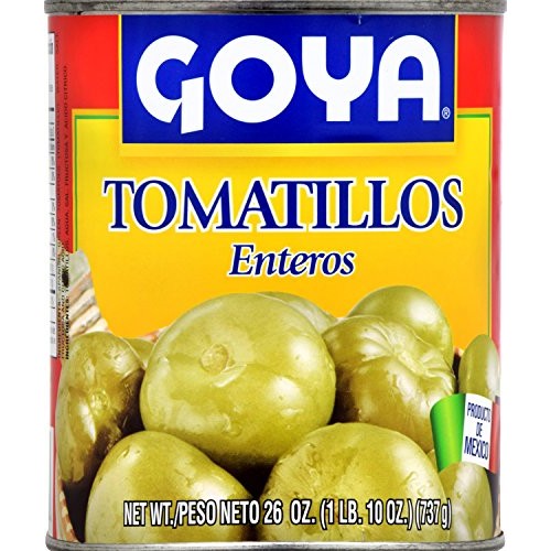 Goya Foods Whole Tomatillos, 26-Ounce Pack Of 12