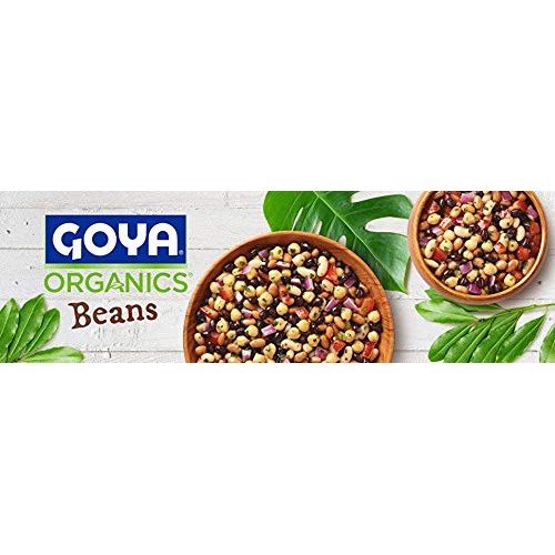 Goya Garbanzos - Low Sodium Organic Chick Peas 6 Pack, Total Of