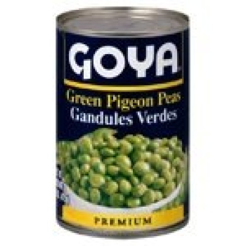 Goya Green Pigeon Peas Gandules 15 Oz. 3-Pack