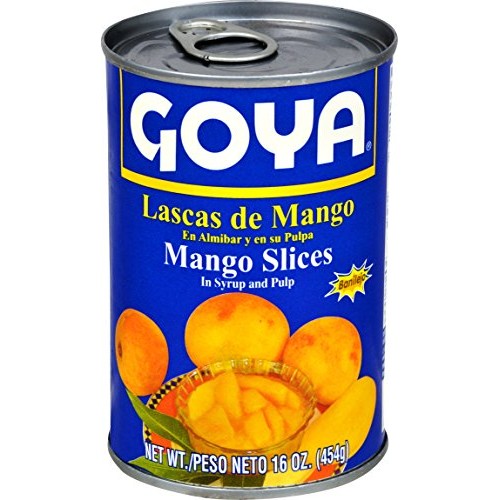 Goya Foods Mango Slices With Pulp, 16 Ounce Pack Of 24
