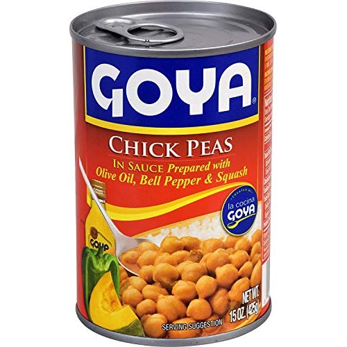 Goya Guisadas Ready-To-Eat Chick Peas In Sauce 6 Pack, Total Of