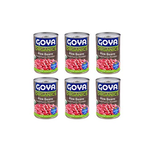 Goya Habichuelas Rosadas Con Sal Marina - Low Sodium Organic Pin