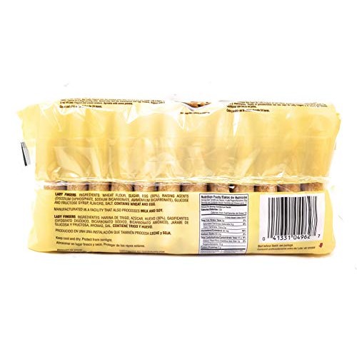 Goya Lady Fingers Cookies 3 Pack, Total Of 21Oz