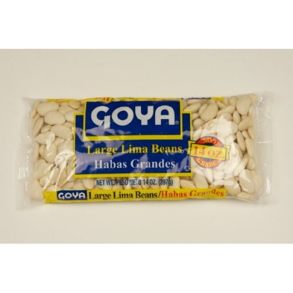 Goya Large Lima Beans - Habas Grandes 14 oz