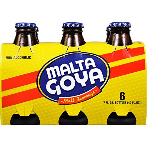 Goya Malta Non-Alcoholic Malt Beverage, 7 Ounce Bottles Pack of 6