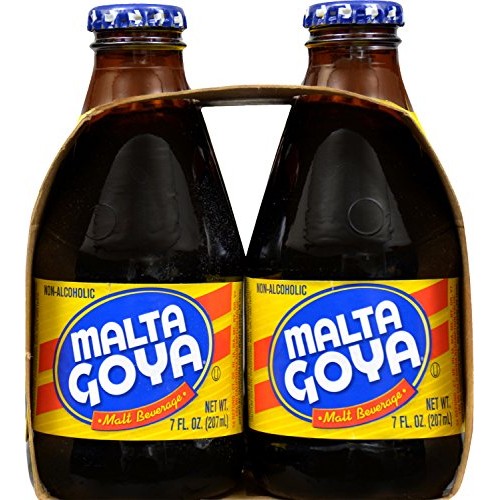 Goya Malta Non-Alcoholic Malt Beverage, 7 Ounce Bottles Pack of 6