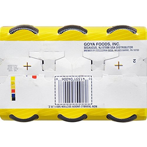 Goya Malta Non-Alcoholic Malt Beverage, 7 Ounce Bottles Pack of 6