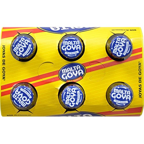 Goya Malta Non-Alcoholic Malt Beverage, 7 Ounce Bottles Pack of 6