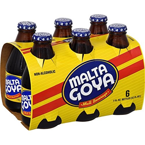 Goya Malta Non-Alcoholic Malt Beverage, 7 Ounce Bottles Pack of 6