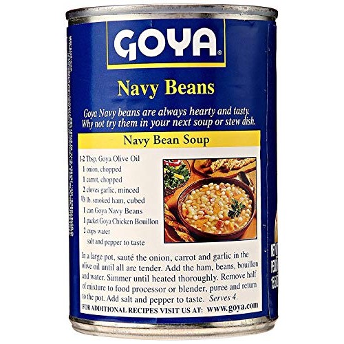 Goya Navy Beans 6 Pack, Total Of 93Oz