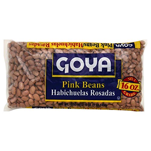 Goya Pink Beans Habichuelas Rosadas 16Oz Pack Of 3