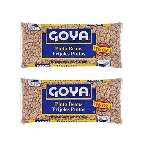 Goya Pinto Beans 16 Oz Per Pack 2 Pack Total Of 32 Oz/2 Lbs -