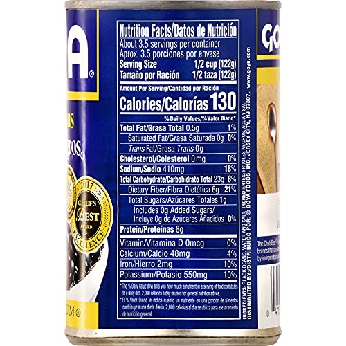 Goya Premium Black Beans, 15.5 Oz
