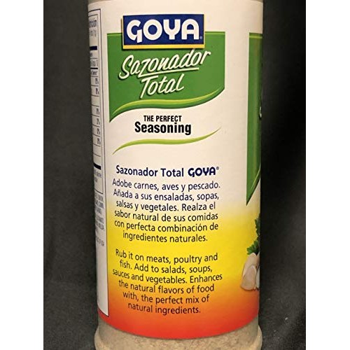 Goya Sazonador Total Con Pimienta, 11 Ounce 2 Pack Adobo Seaso