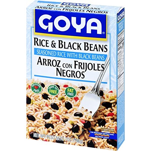Goya Seasoned Rice and Black Beans Mix, 7 Ounce