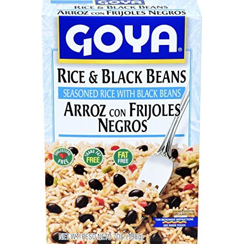 Goya Seasoned Rice and Black Beans Mix, 7 Ounce