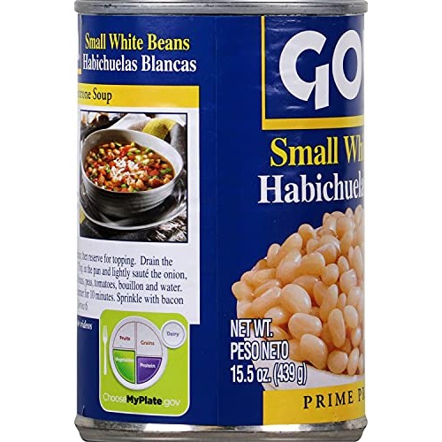 Goya Foods Small White Beans, 15.5 Oz
