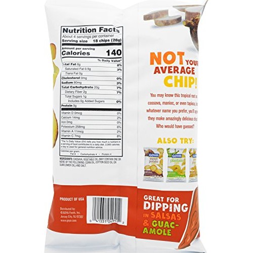 Goya Yuca Cassava Chips, 4 Oz