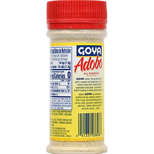 Goya Adobo With Pepper, 8 Oz