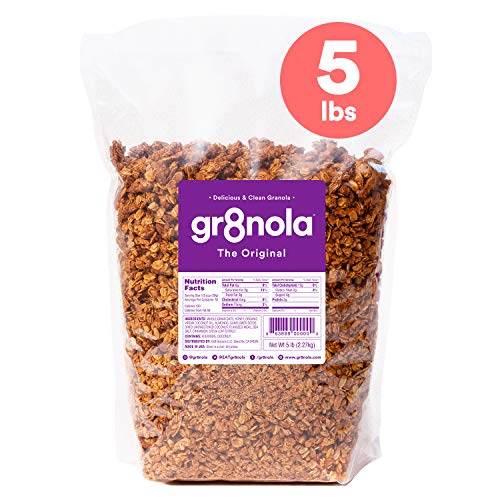Gr8Nola The Original - Healthy, Low Sugar Bulk Granola Cereal -