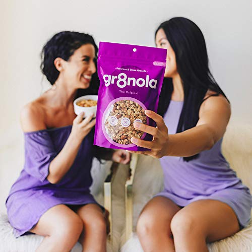 Gr8Nola The Original - Healthy, Low Sugar Granola Cereal - Made