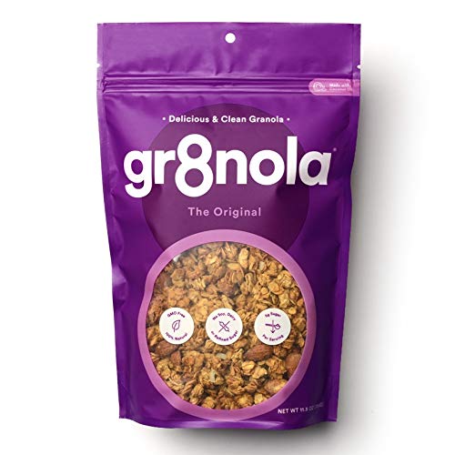 Gr8Nola The Original - Healthy, Low Sugar Granola Cereal - Made