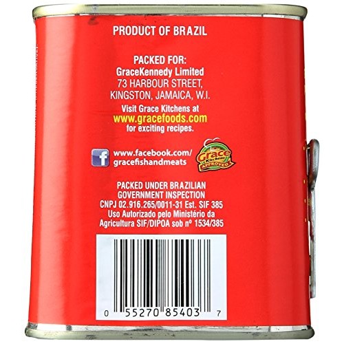 Grace Caribbean Corned Beef Can, 12 Oz