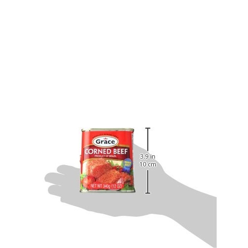 Grace Caribbean Corned Beef Can, 12 Oz