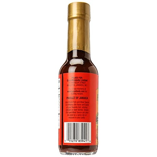 Grace Caribbean Sauce, Fish/Meat, 4.8 Oz