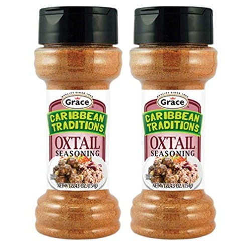 Grace Caribbean Traditions Oxtail Seasoning 5.43 Oz Shaker Pack
