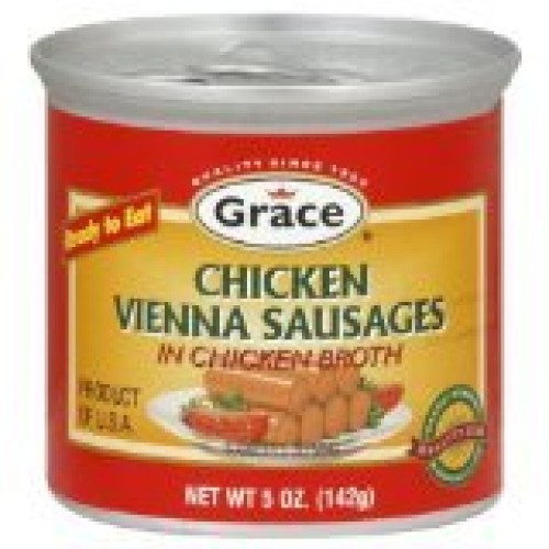 Grace Chicken Vienna Sausages, 5oz Multi-Pack