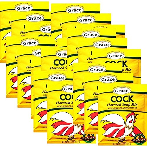 Grace Cock Soup Mix. 1.76 Oz Pack Of 24
