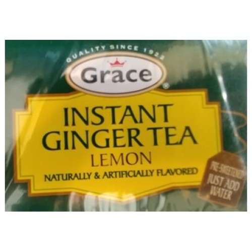 Grace Instant Ginger Tea Lemon 2Pk 28 Sachets
